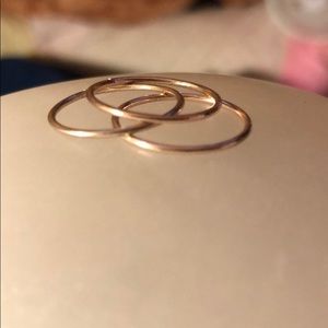 Gold rings